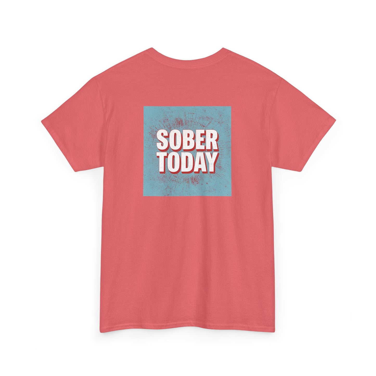 Haler Smith - T-Shirt - Haler Smith Heavy Cotton Short Sleeve Tee - Sober Today 5 - S - XL