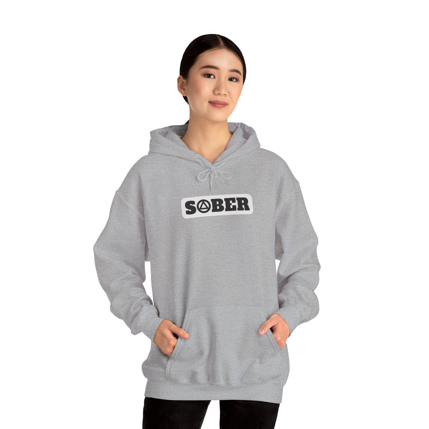 Recovery Hoodie | Sober Design 2 On The Front