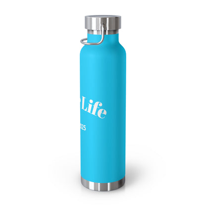 Recovery Insulated Water Bottle 22oz | Sober Life Est. Design 1