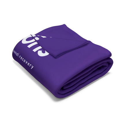 Haler Smith Polar Fleece Blanket - 12 Traditions - Purple