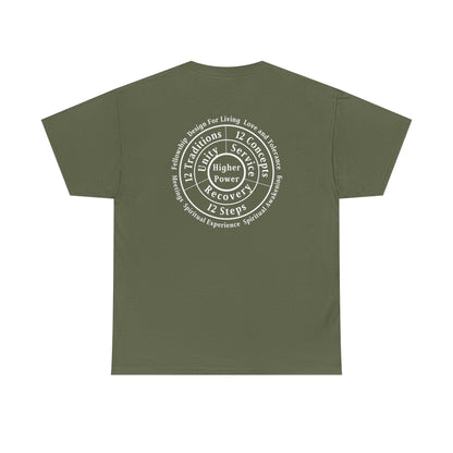 Haler Smith Heavy Cotton Short Sleeve Tee S-XL - Higher Power 1