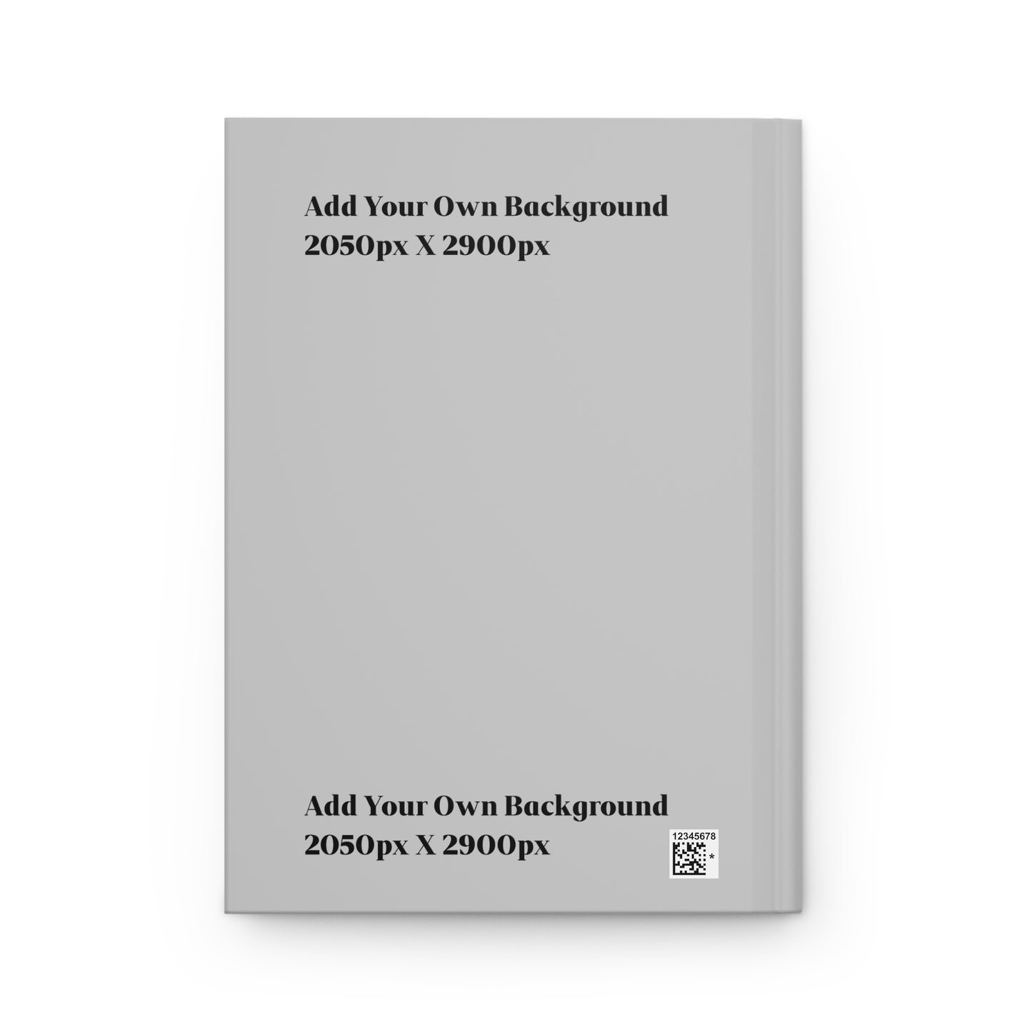 Recovery Hardcover Journal | Circle and Triangle Sobriety Date | Add Your Own Background