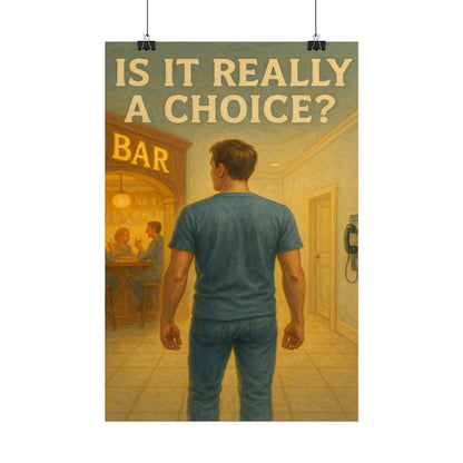 Haler Smith Rolled Poster - Is It Really A Choice - Vertical - Matte Finish