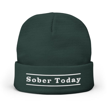 Recovery Knit Beanie | Sober Today 3