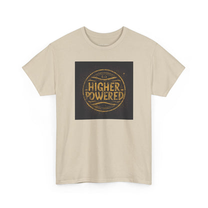 Recovery Short Sleeve T-Shirt | Higher Powered Design 2 On The Front