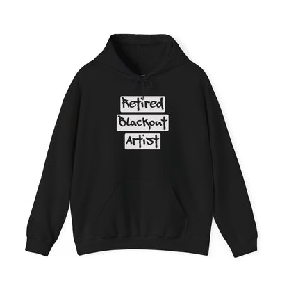 Recovery Hoodie | Retired Blackout Artist 1 On The Front