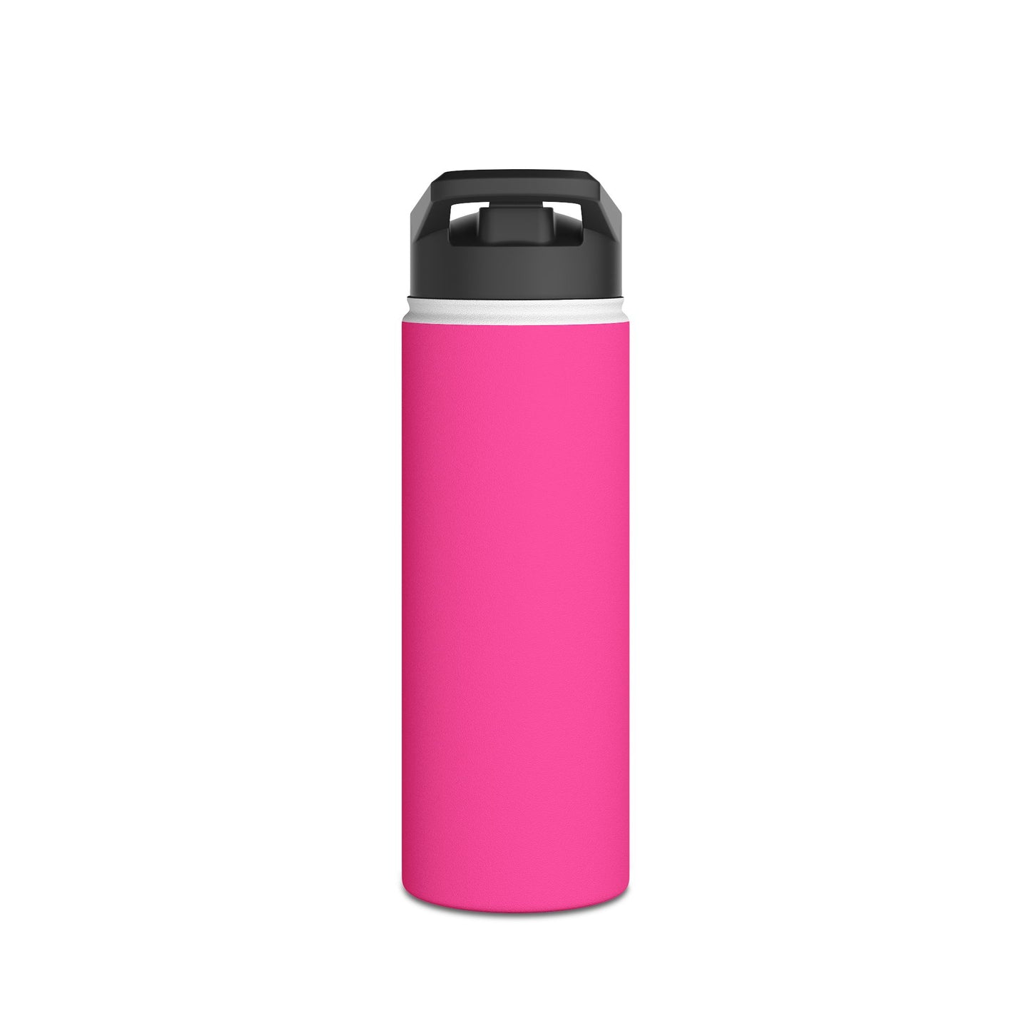Recovery Insulated Stainless Steel Water Bottle | Sober Life Est. Design 1 | Pink