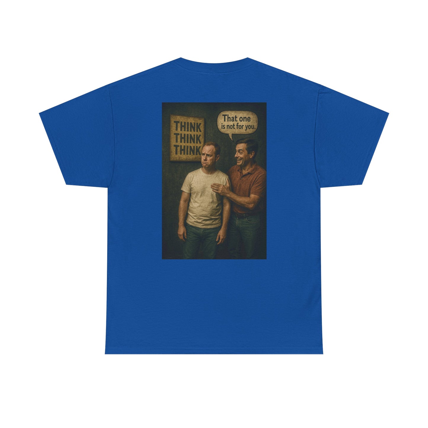Haler Smith Heavy Cotton Short Sleeve Tee S-XL - Think Is Not For You - Clubhouse Male
