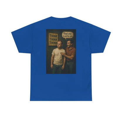 Haler Smith Heavy Cotton Short Sleeve Tee S-XL - Think Is Not For You - Clubhouse Male