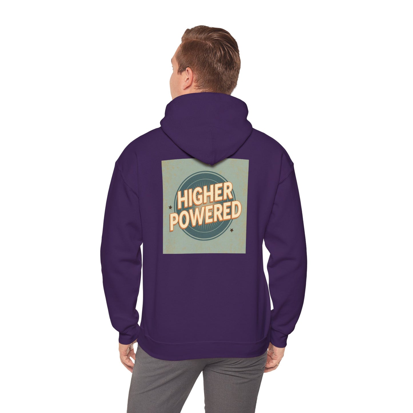 Haler Smith - Hoodie - Haler Smith Cotton Blend Hooded Sweatshirt Hoodie - Higher Powered 1 - S - XL