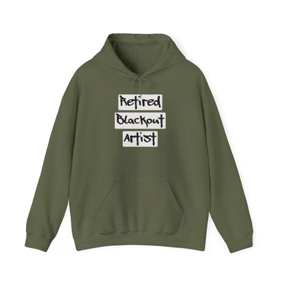 Recovery Hoodie | Retired Blackout Artist 1 On The Front