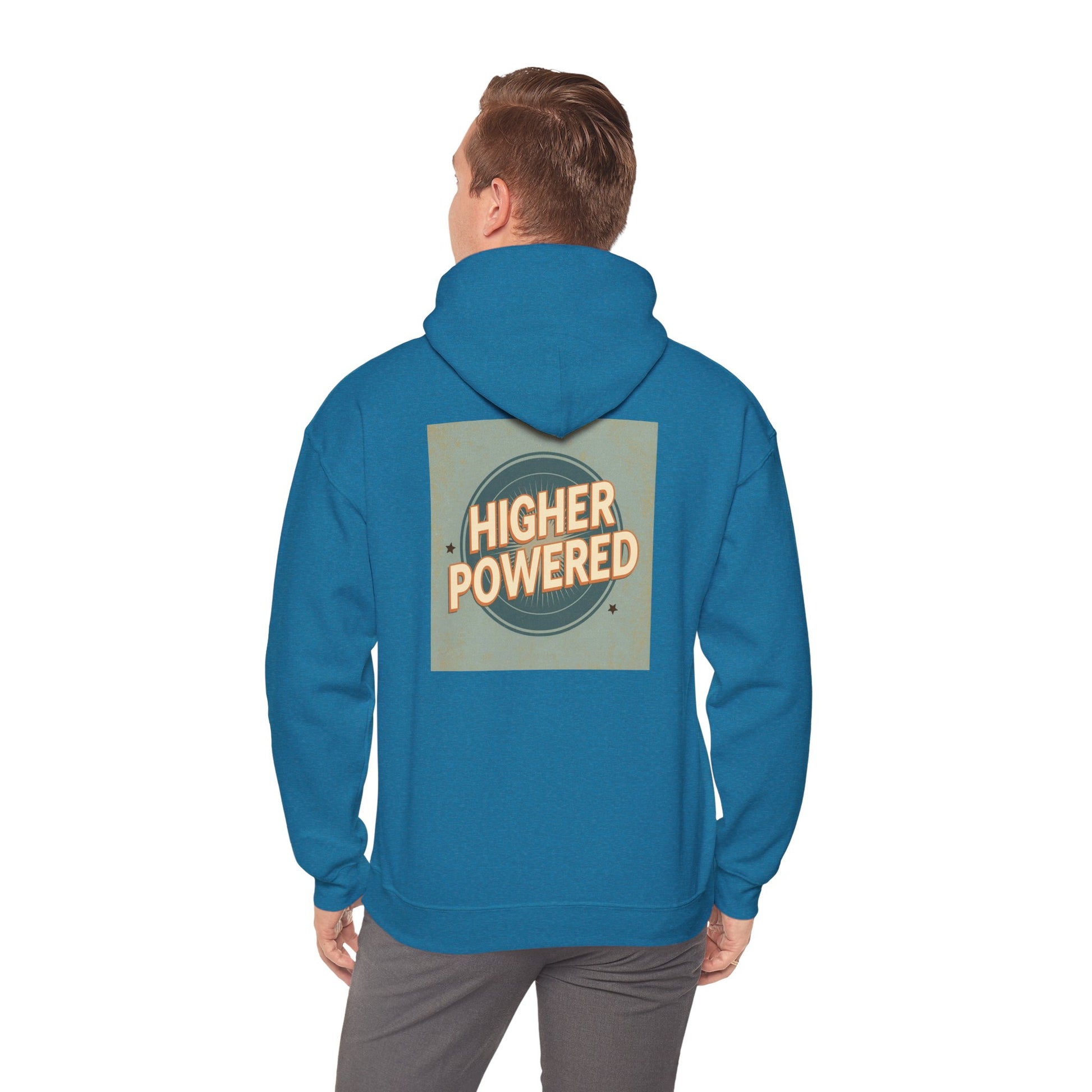 Haler Smith - Hoodie - Haler Smith Cotton Blend Hooded Sweatshirt Hoodie - Higher Powered 1 - S - XL
