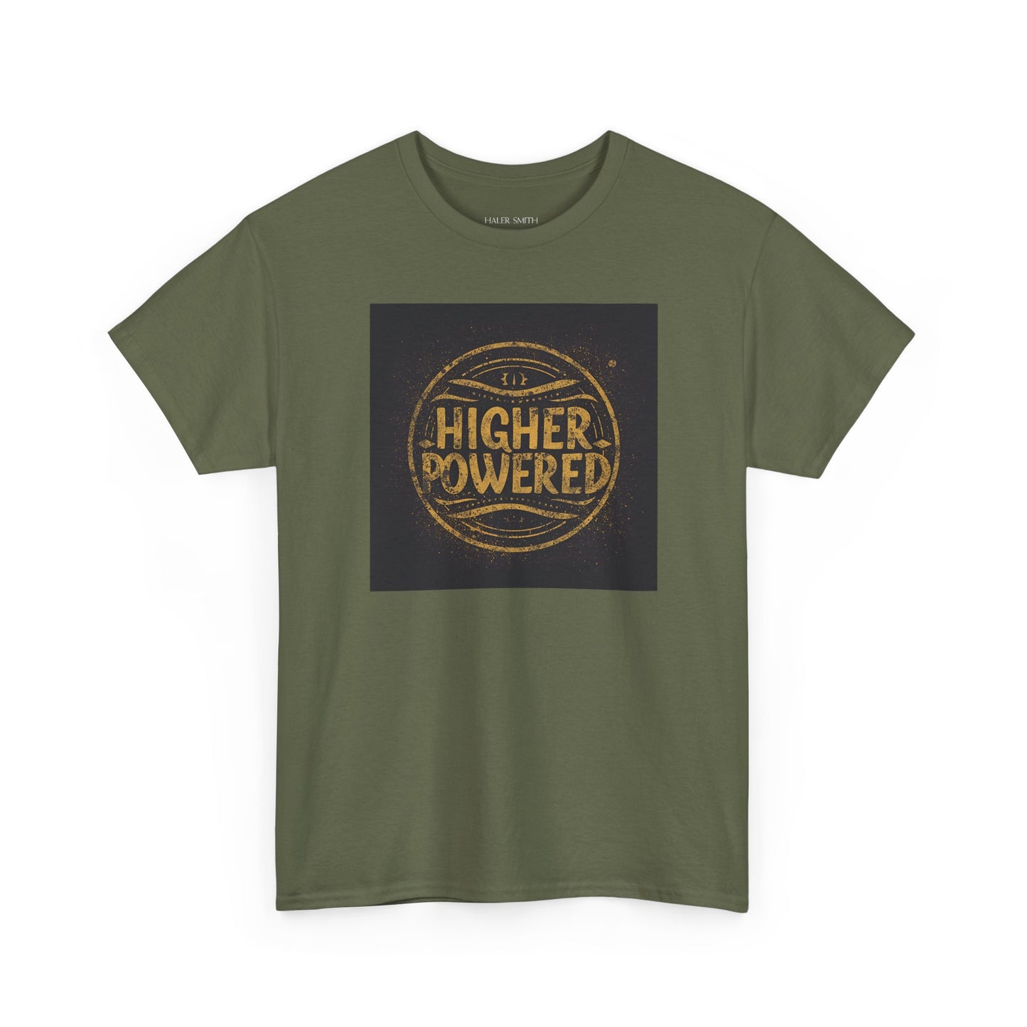Recovery Short Sleeve T-Shirt | Higher Powered Design 2 On The Front