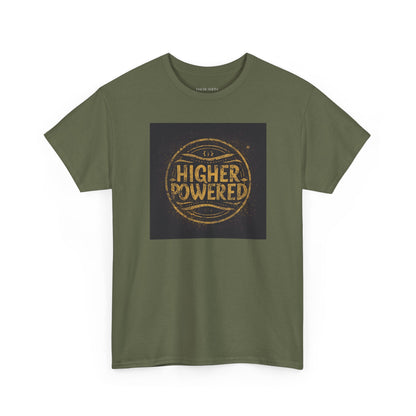 Recovery Short Sleeve T-Shirt | Higher Powered Design 2 On The Front