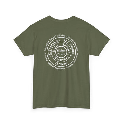 Haler Smith Heavy Cotton Short Sleeve Tee S-XL - Higher Power 1